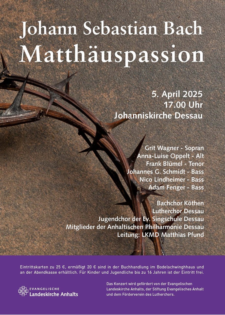 Matthäuspassion 2025 (PDF)